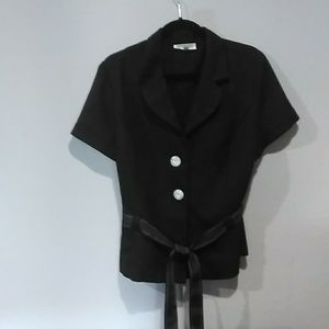 Studio I- Chocolate Brown Short sleeved